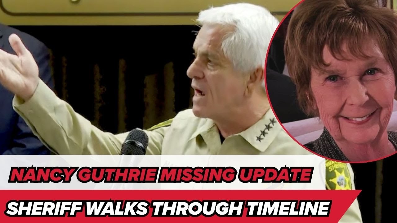 Sheriff Nanos: Key statements on Nancy Guthrie case, timeline, evidence and tips