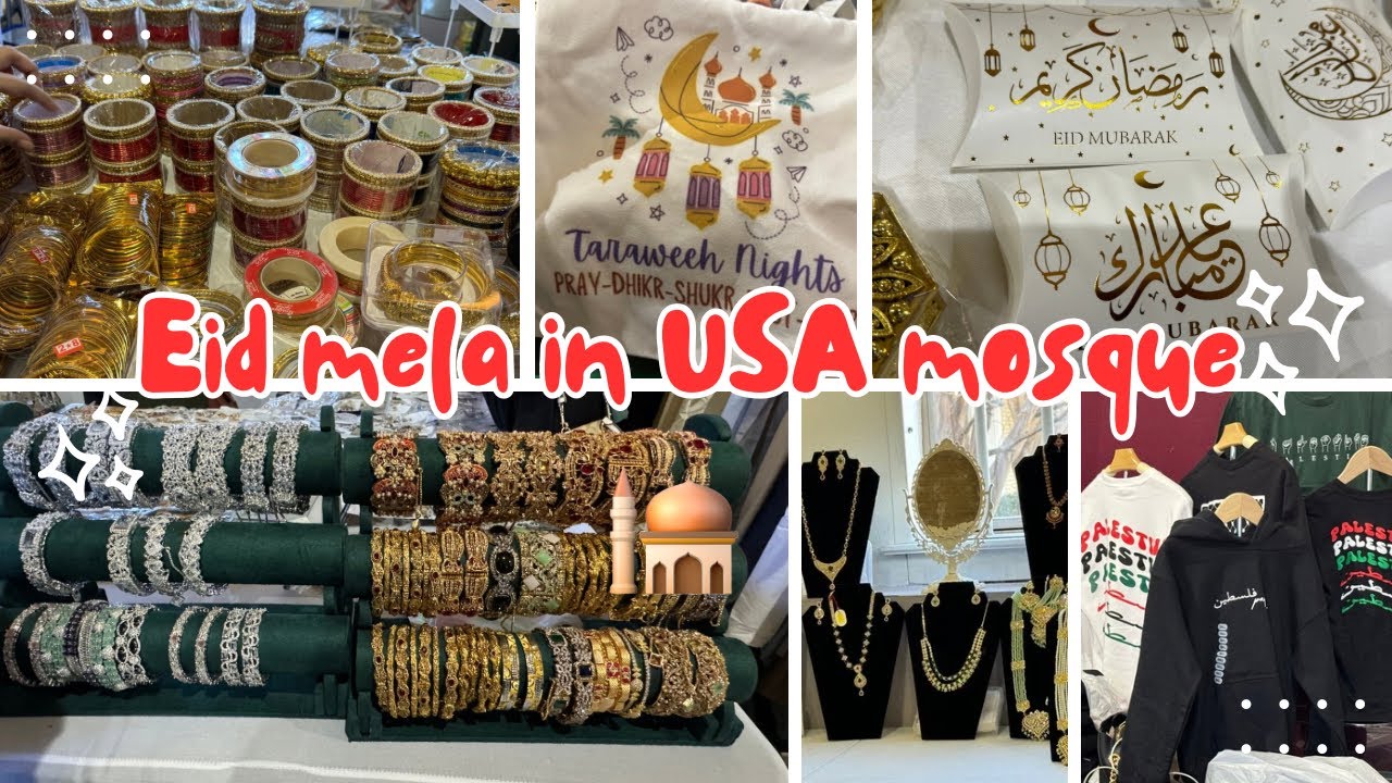 Pre - Ramadan & Eid mela in USA mosque 2025