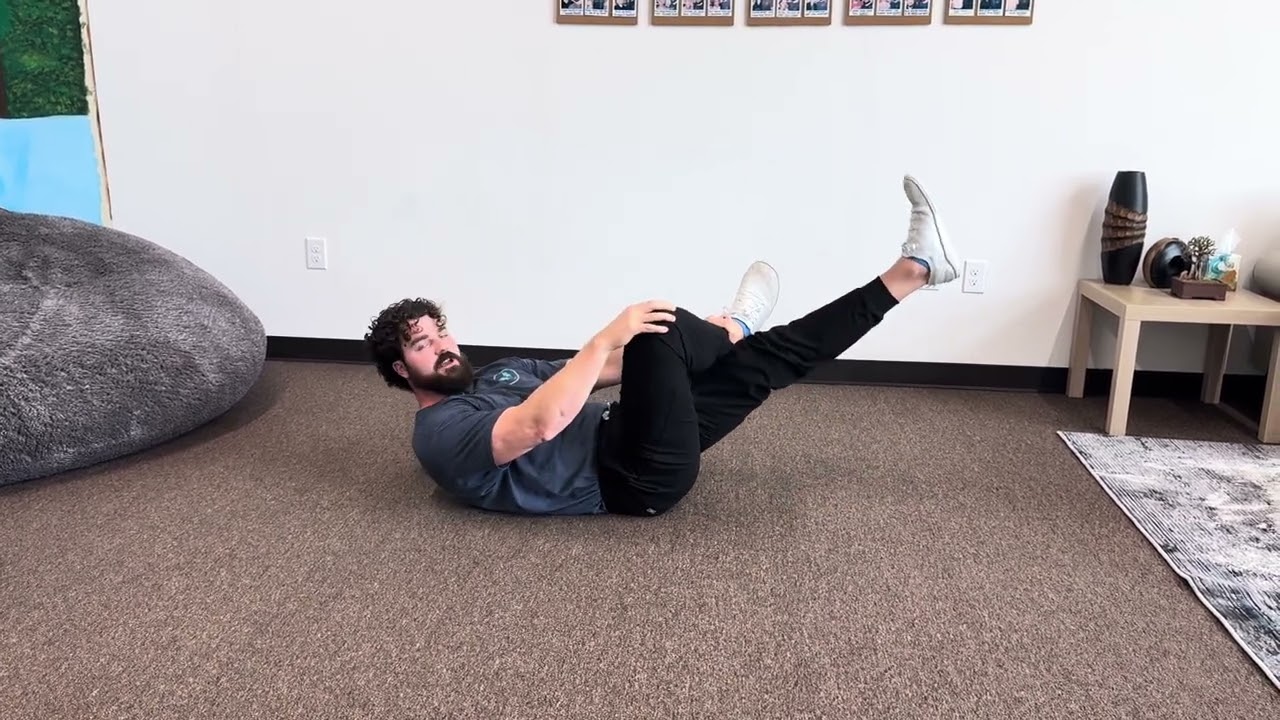 Figure 4 Piriformis Stretch | Deep Glute Release | Vita Nova Chiropractic