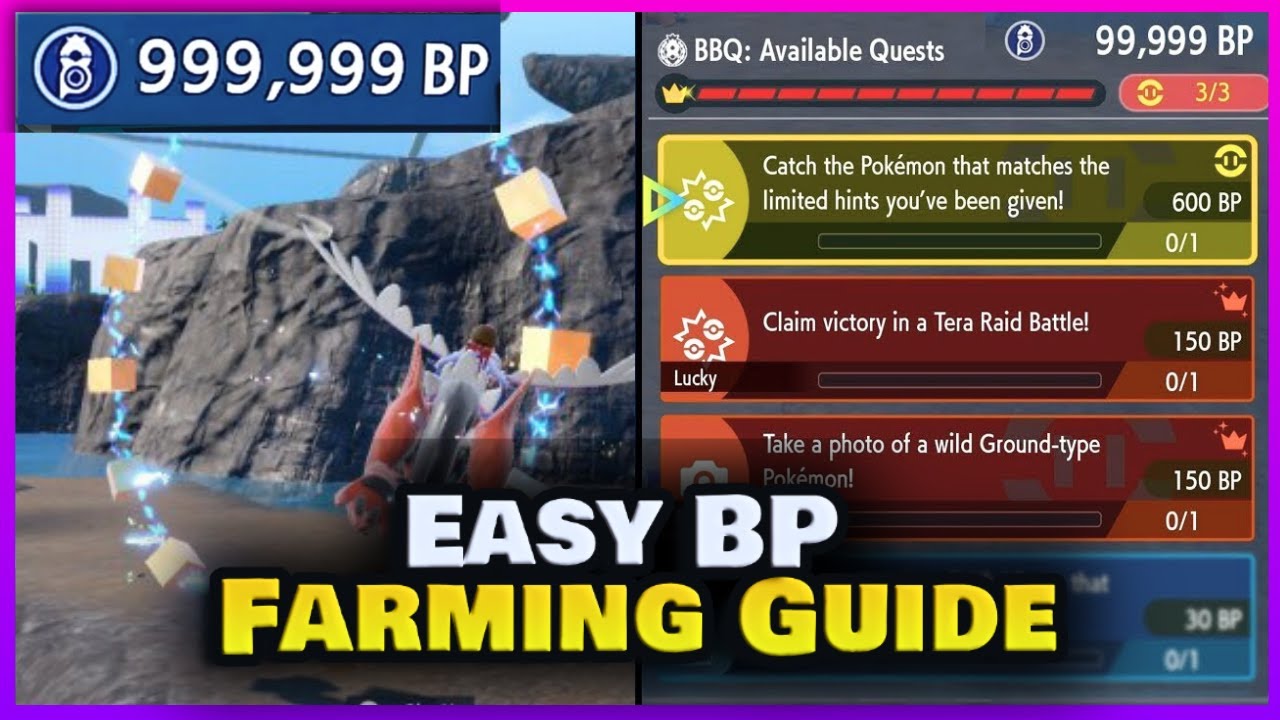How to Farm BP FAST in Pokémon Scarlet & Violet: The Indigo Disk Guide