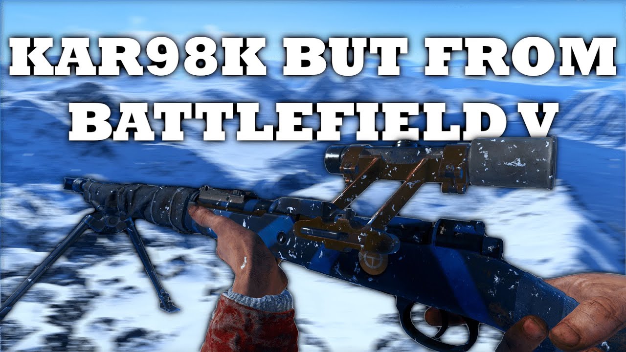 THE KAR98K FROM BFV SIMILAR TO THE ONE FROM MW3!?