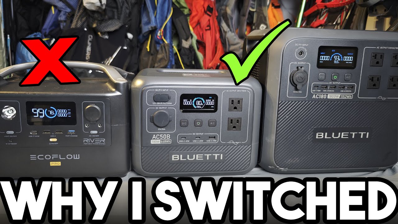 I&rsquo;m DONE With EcoFlow! The HONEST TRUTH About Bluetti vs EcoFlow | Vanlife Portable Power Review