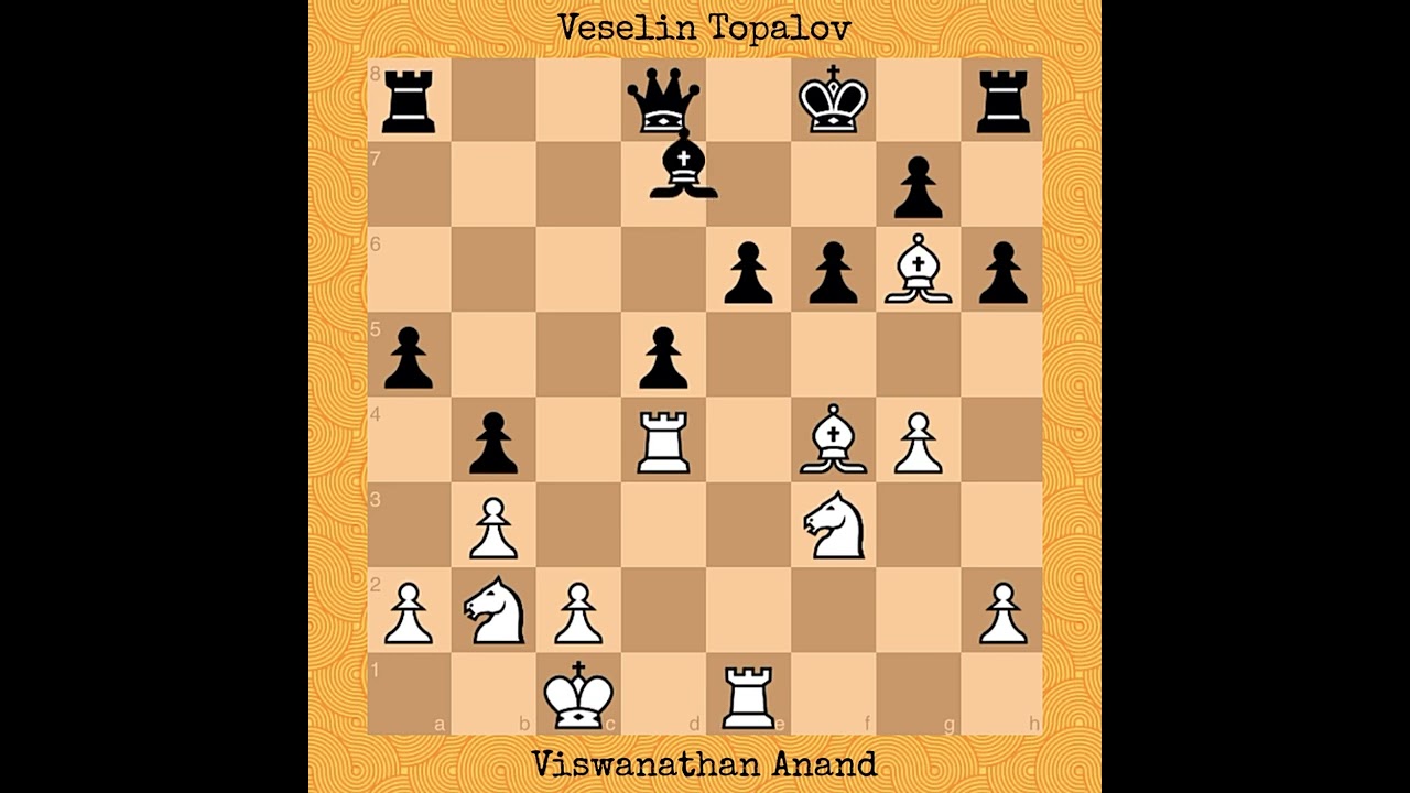 Viswanathan Anand vs Veselin | MTel Masters, 2005