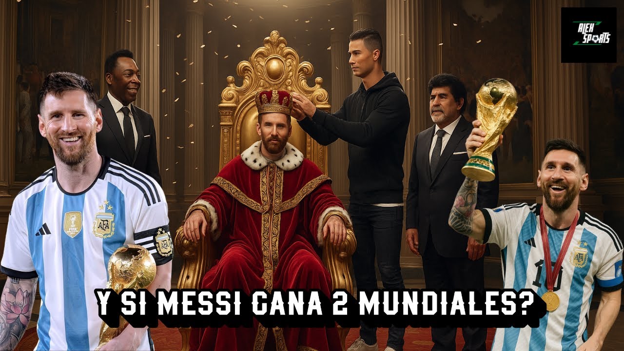 COSAS QUE PASARÁN SI LIONEL MESSI GANA SU SEGUNDA COPA DEL MUNDO