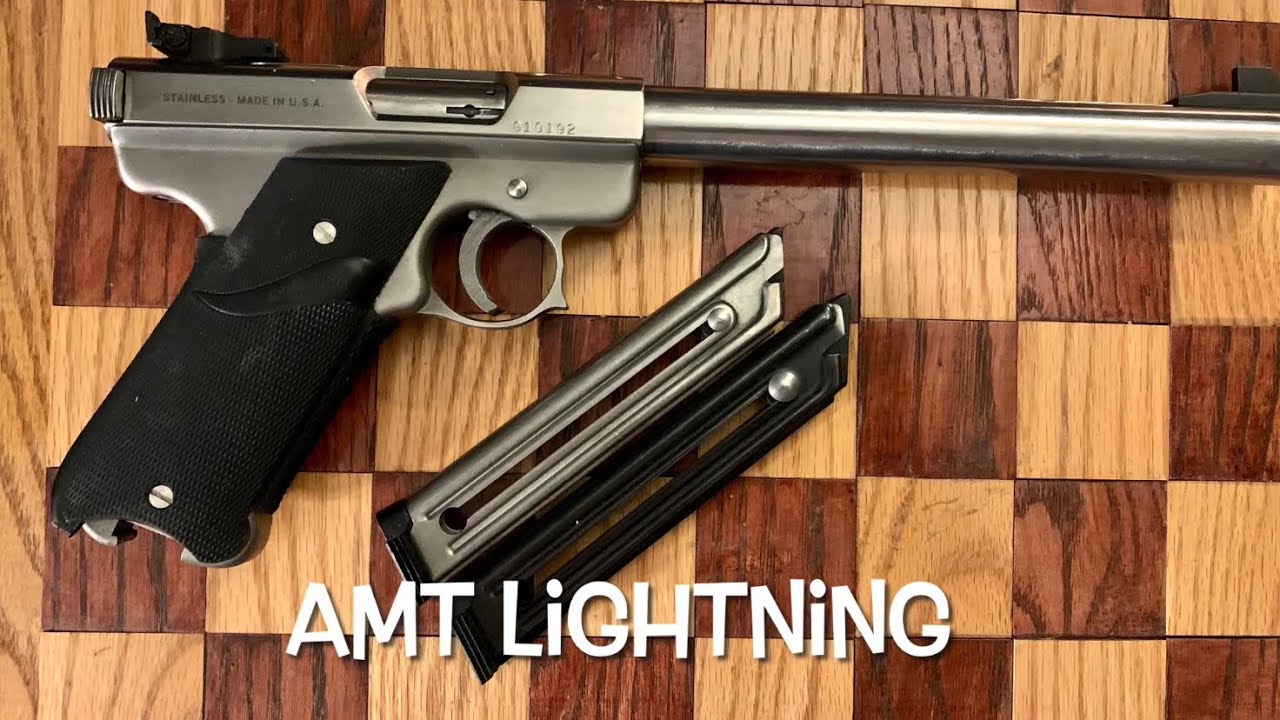 Целевой пистолет AMT Lightning 22. Идеальный клон Ruger Mark 2? Arcadia Machine and Tool