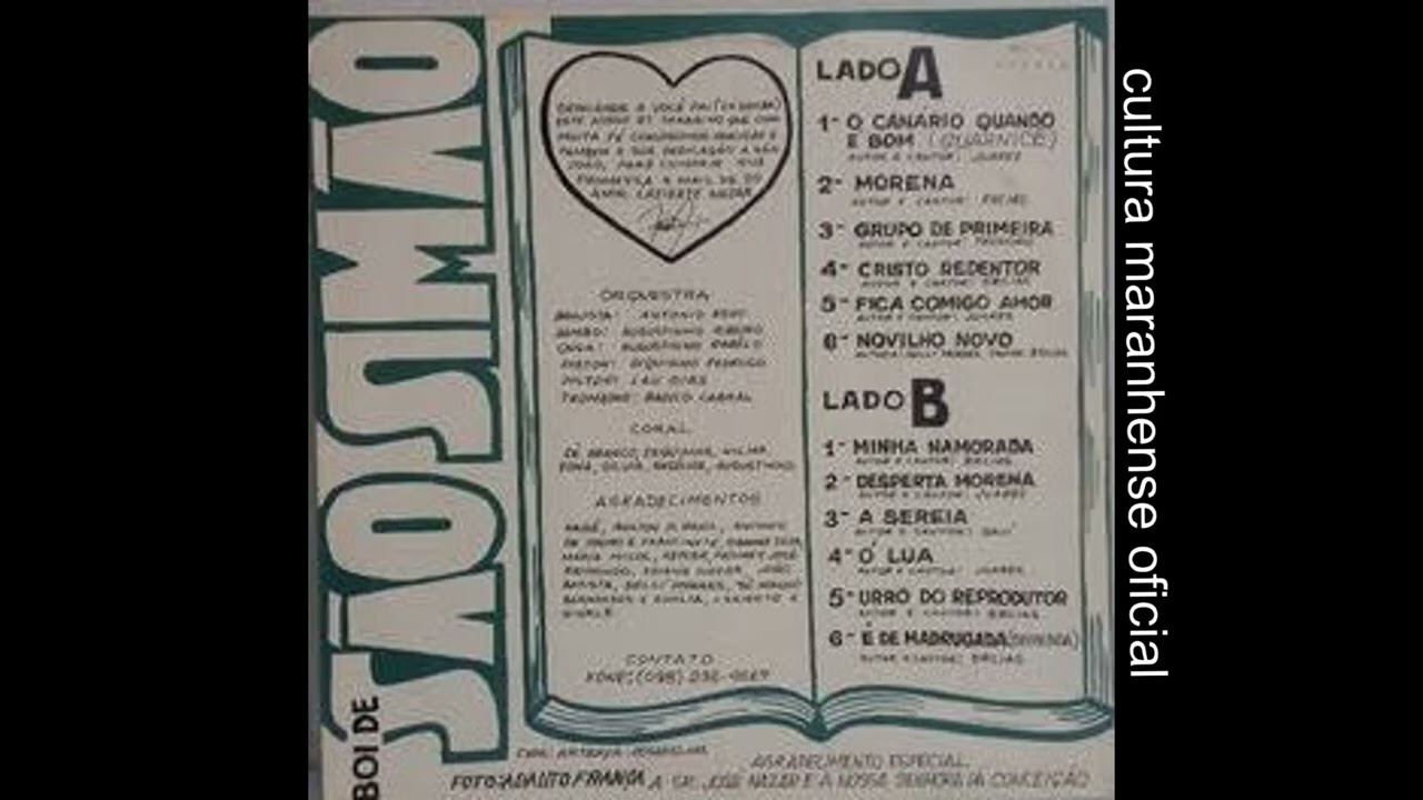 LP bumba boi de São Simão 1991