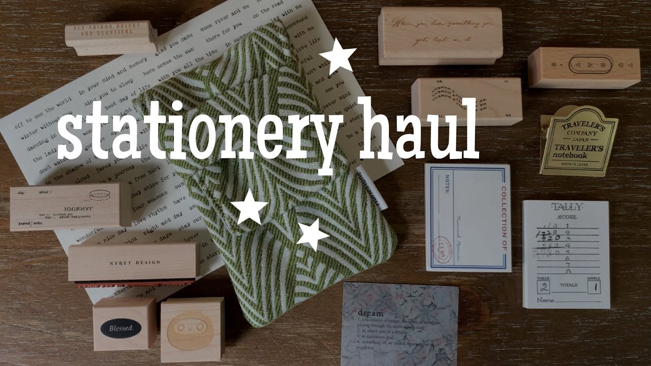 Stationery Haul ~ Niconeco Zakkaya, Baum Kuchen, Hurlestone