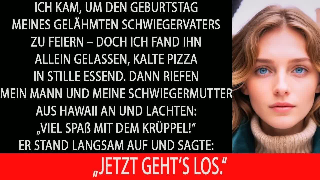 Mein mann und seine mutter verspotteten meinen gelähmten schwiegervater – doch dann stand er auf