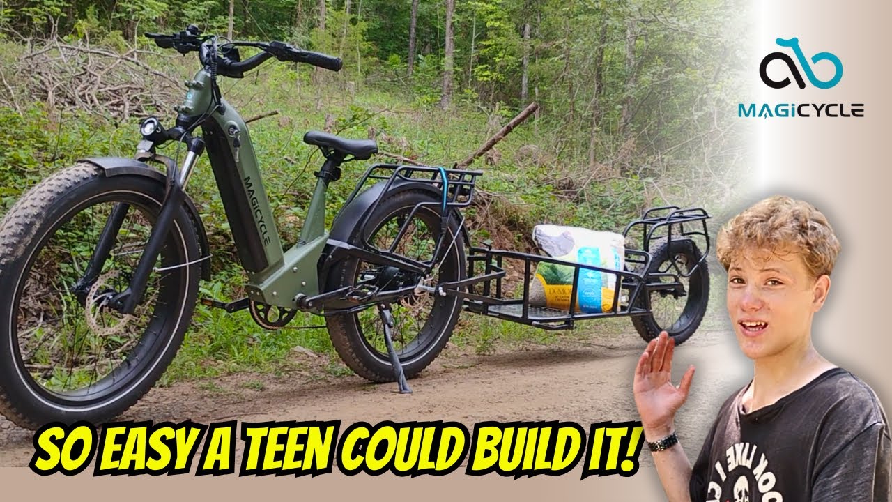 Is This the Best Off-Road E-Bike? Magicycle Deer + Cargo Trailer An Honest Review 