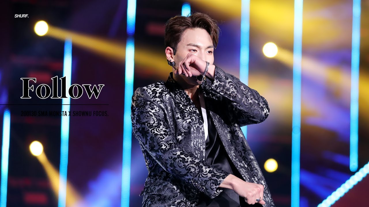 200130 서울가요대상 Follow 몬스타엑스 셔누 Monsta X SHOWNU focus. [4K]