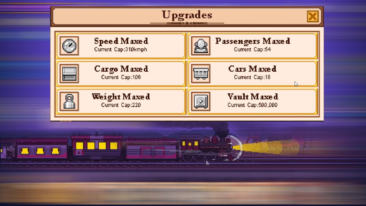 Tiny Rails : Max Upgrade | The Zas Team