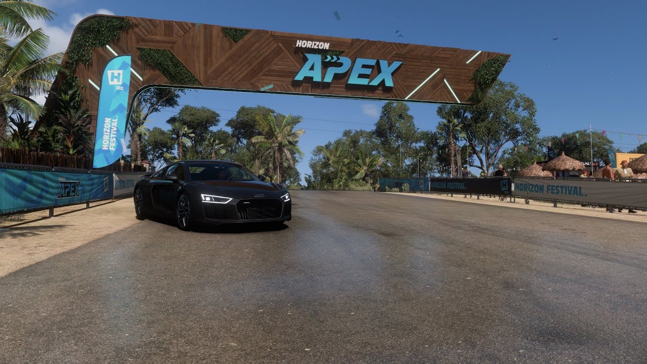 Forza Horizon 5: The Colossus Race On 2016 Audi R8 V10 Plus
