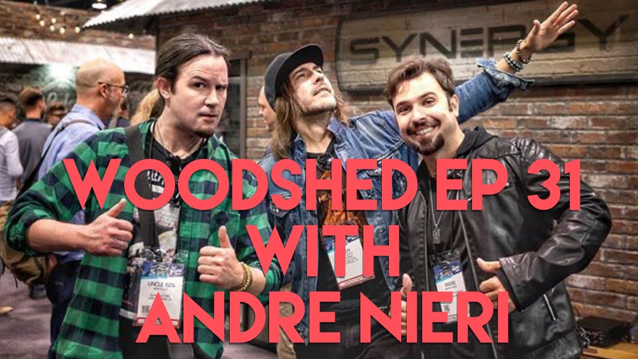 Woodshed episode 31 featuring Andre Nieri From Virgil Donati band!
