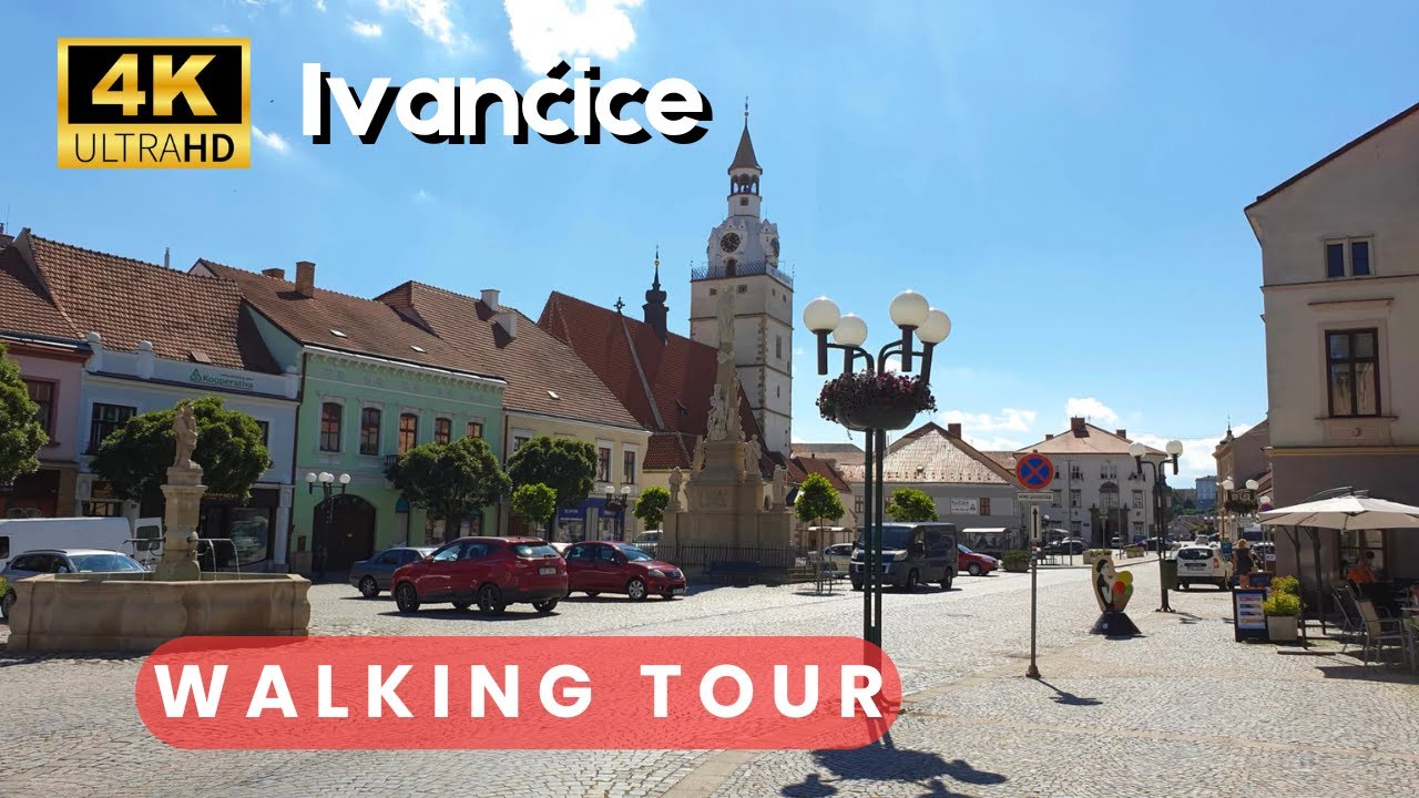 Walking Tour Czech Republic Europe Towns - Ivančice