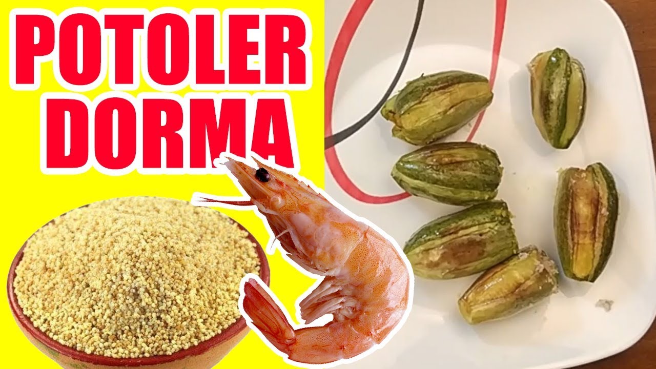 Potoler Dorma Bengali Recipe Veg & Non Veg / Prawn Filling / Posto Filling / Served As Starter