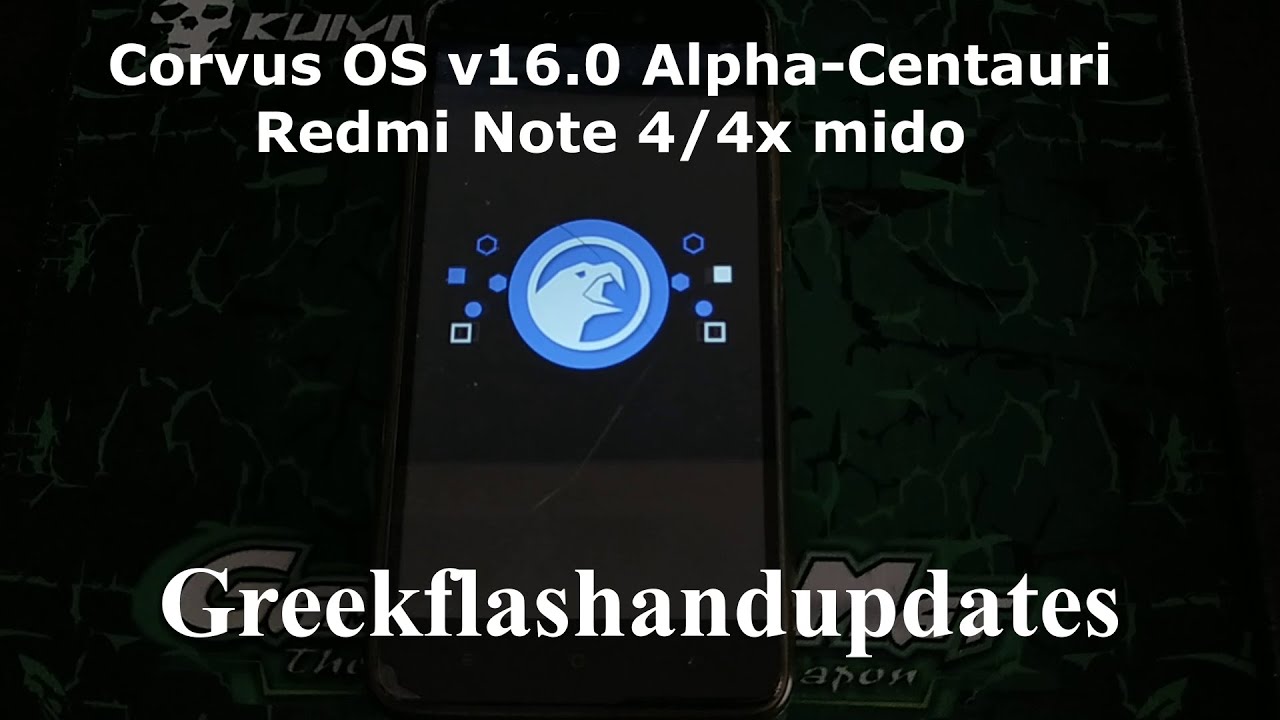Corvus OS v16.0 Alpha-Centauri Redmi Note 4/4x mido