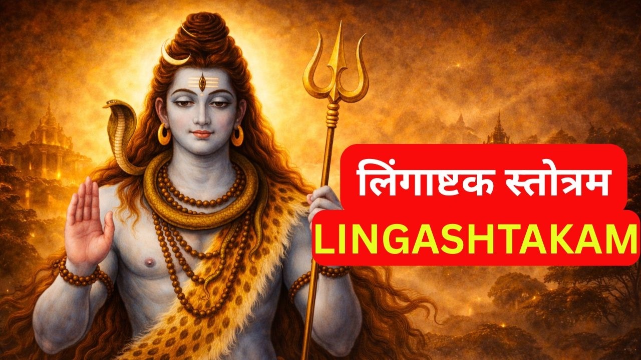 लिंगाष्टक स्तोत्रम | LINGASHTAKAM | भगवान शिव से जो मांगोगे वो मिलेगा...