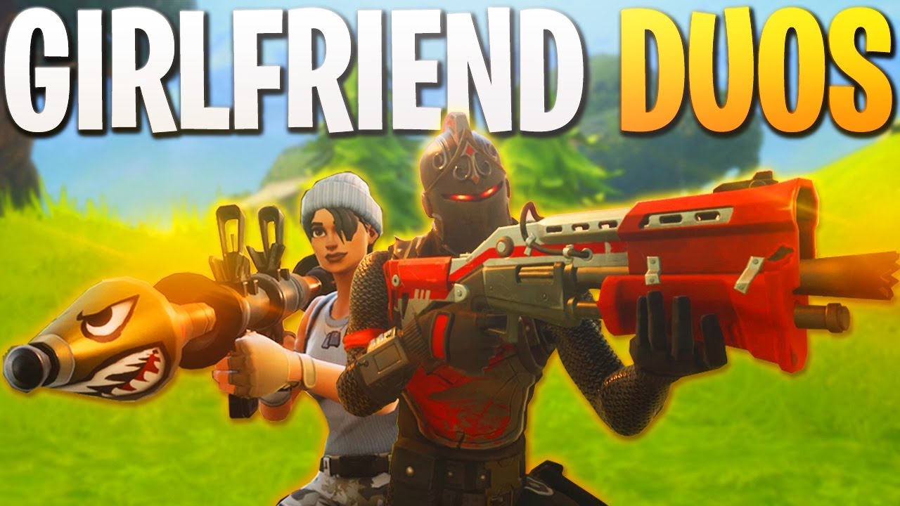 Crazy Start! - GIRLFRIEND DUOS! - PS4 Fortnite Gameplay! (PS4 Fortnite BR Duos Victory Royale)