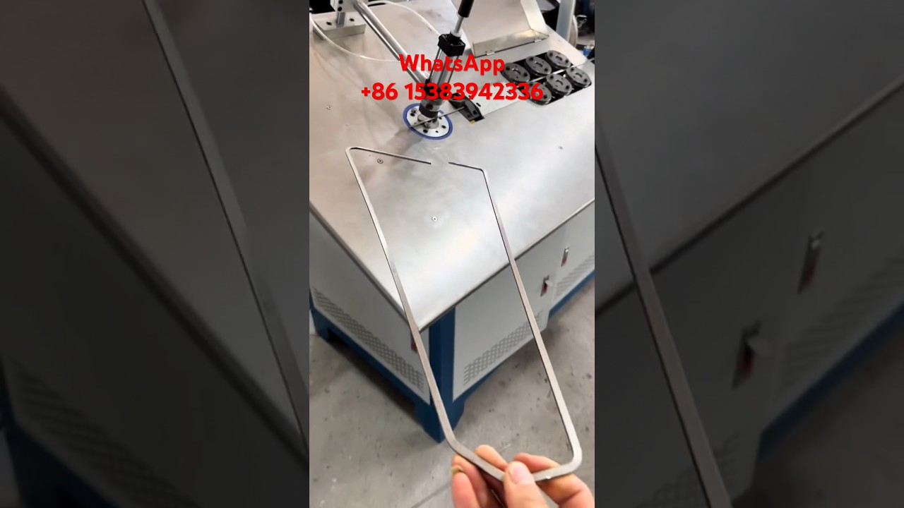 Wire forming machine, wire bending machine, wire processing machine