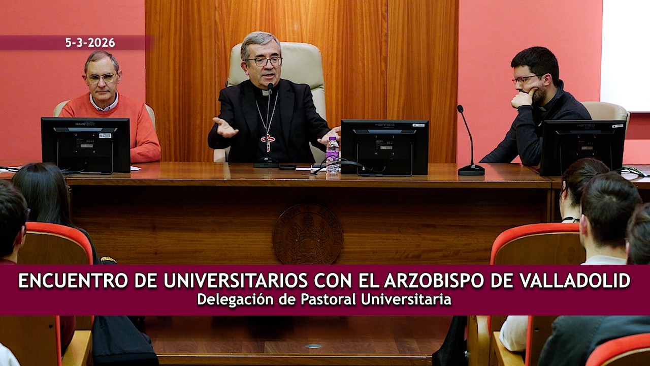Encuentro de universitarios con el Arzobispo Mons. Luis Argüello