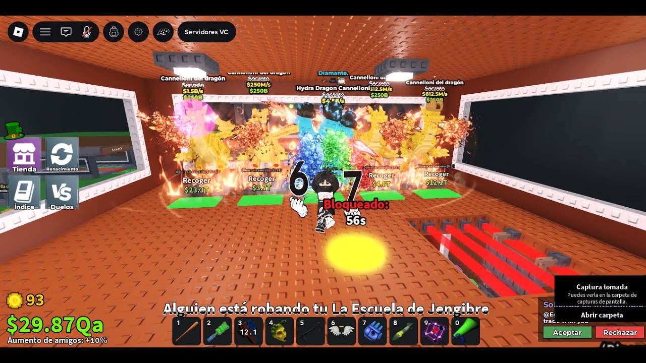 Roba un brainrots trade y  mas