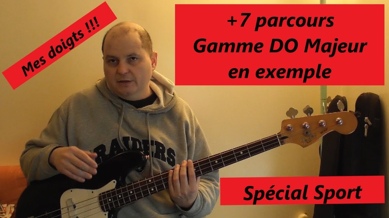 Guitare Basse , Comment jouer  Gamme Do Majeur + De 7 Solutions ...