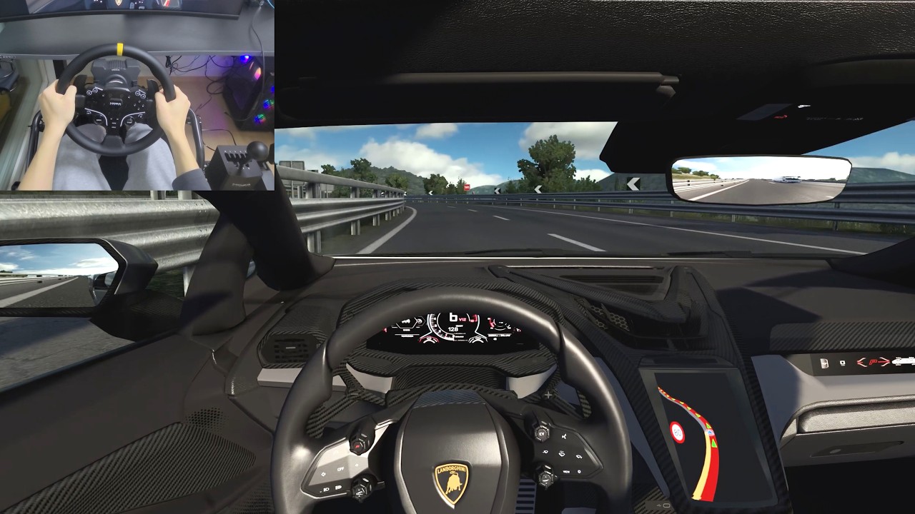Lamborghini Revuelto 2025┃Euro Truck Simulator 2 ┃MOZA R5 steering wheel