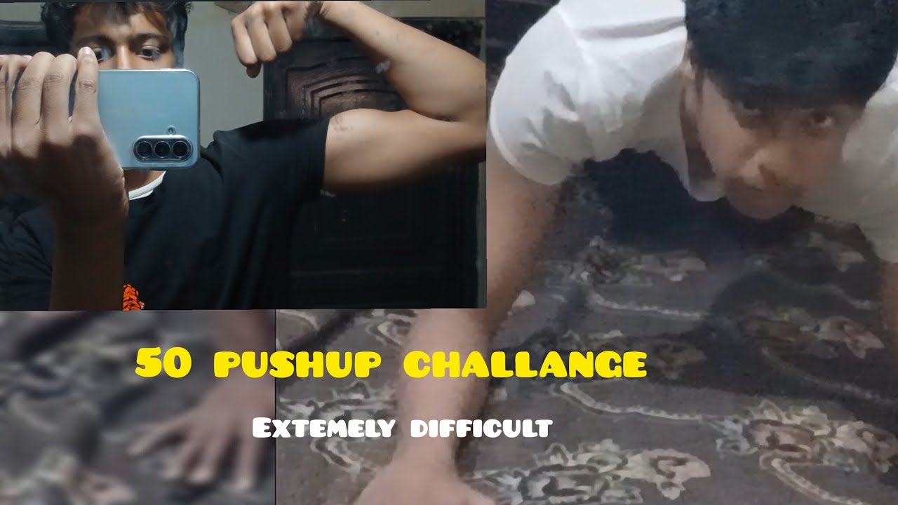 50 push up challange 💪|Can You Do It?