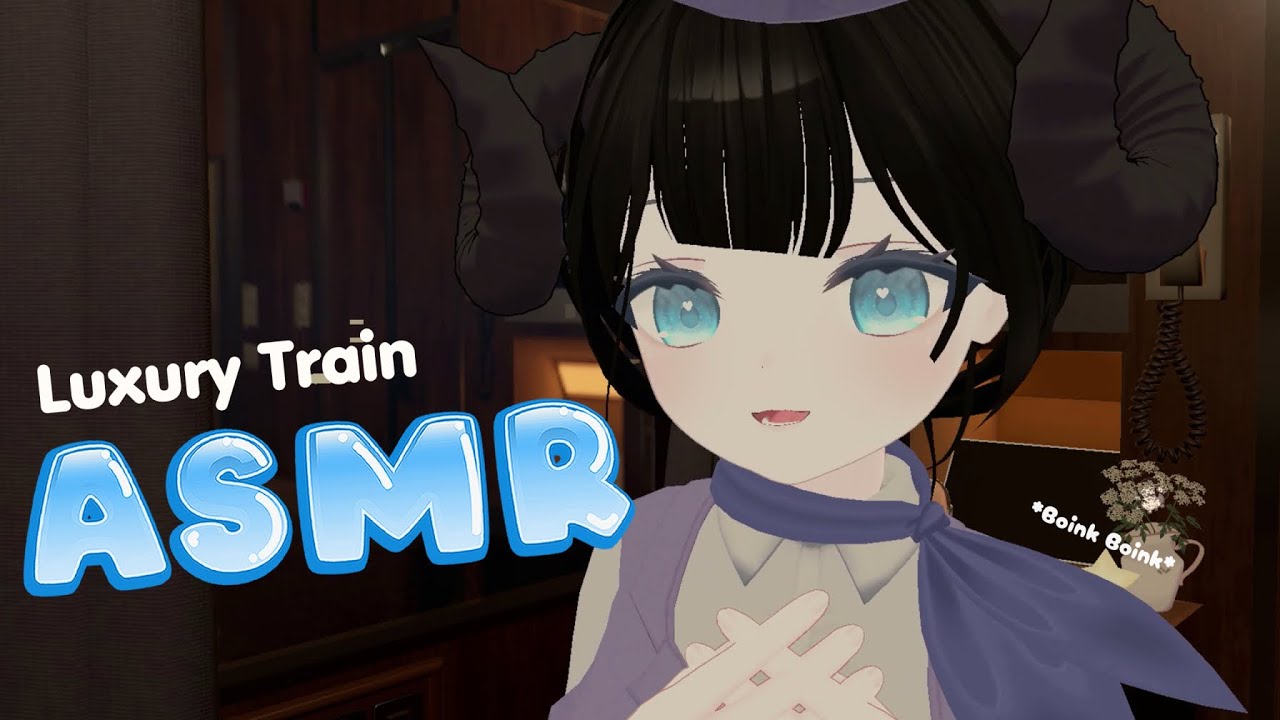 ASMR 💕 First Class Luxury Train Ride【VRChat】