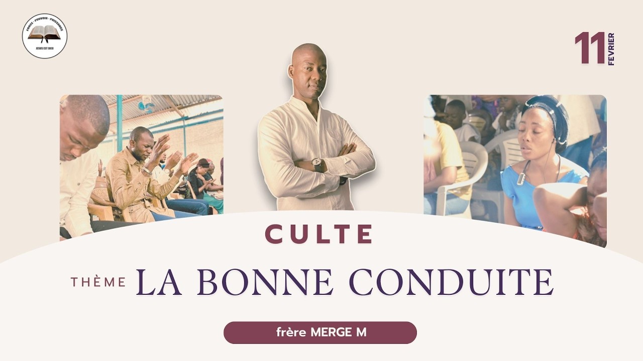 CULTE DU MERCREDI 11 FEV 2026