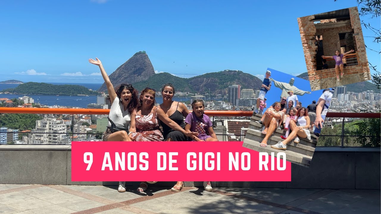 Primeira vez no Rio, parabéns Cristo Redentor, viagem em família