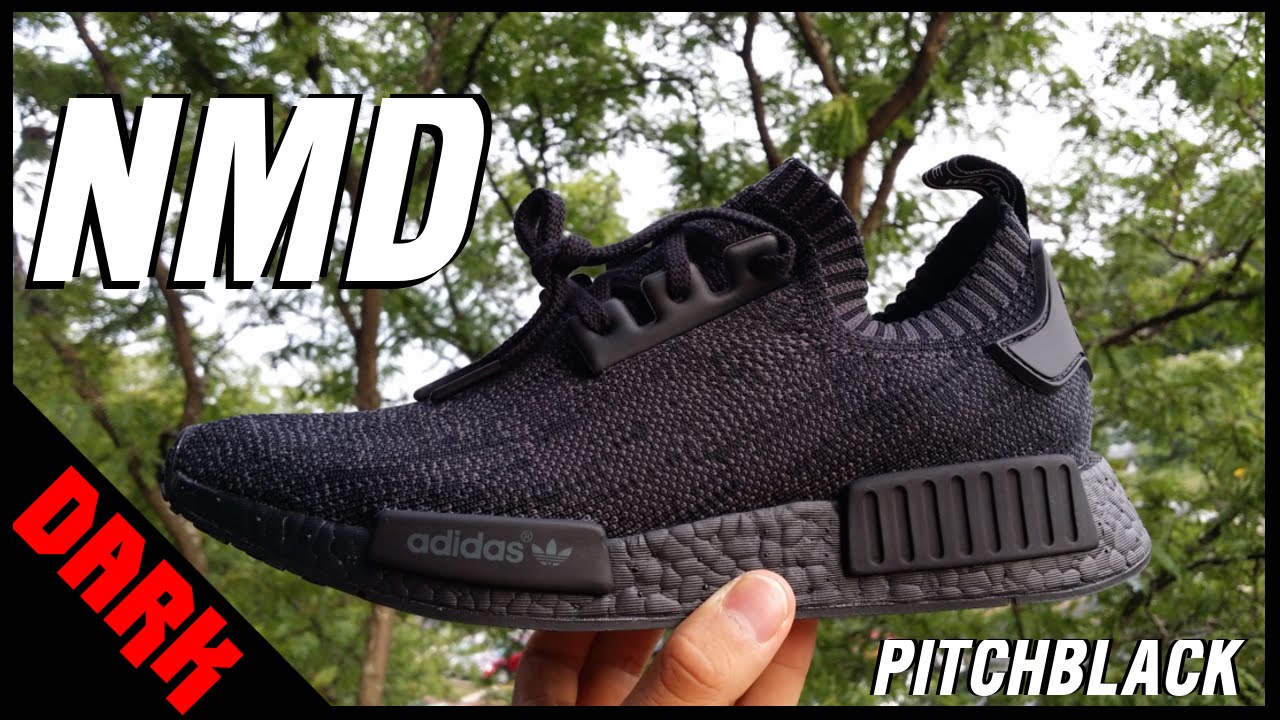 Unboxed: NMD Pitch Black 1/500 ( Adidas Snapchat Giveaway)