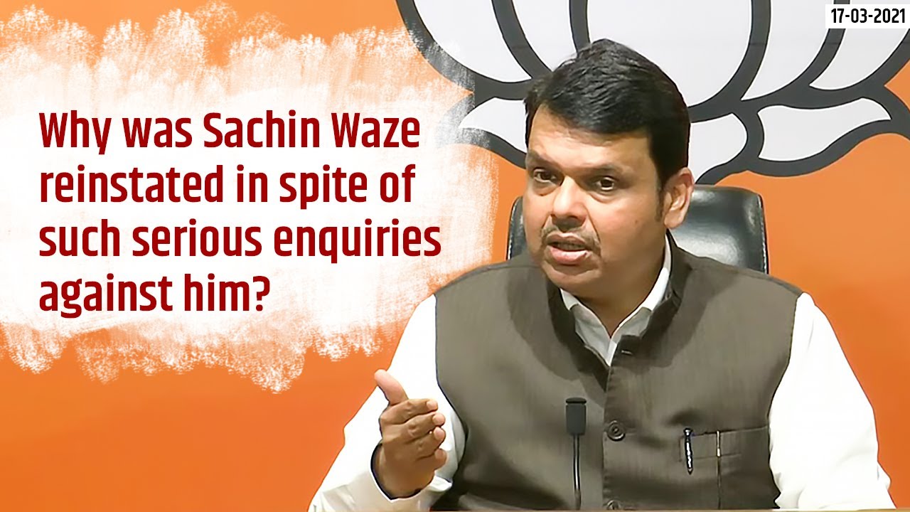 Why was Sachin Waze reinstated in spite of such serious enquiries against him?