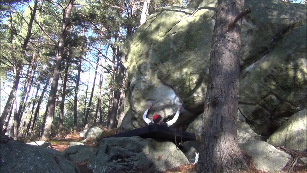 Fontainebleau - Drei Zinnen - Sustine ou Abstine 7A+