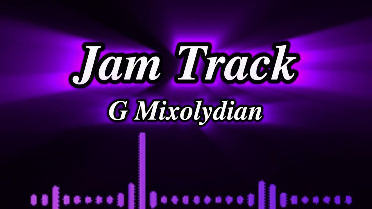 G Mixolydian 81 BPM #backingtrack #playalong #guitarcommunity