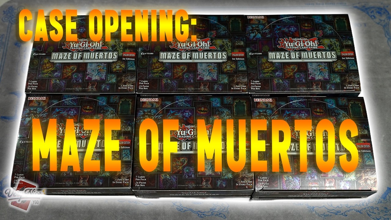 Yu-Gi-Oh! CASE OPENING: MAZE OF MUERTOS! NORTH AMERICAN PRINT! DAMAGED CHASE CARDS!