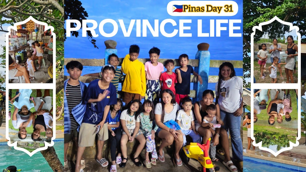 PROVINCE LIFE WITH NATURE & LAKE 🌿 | KIDS POOL TIME + FUNNY NIGHT WITH GRANDPARENTS 😂