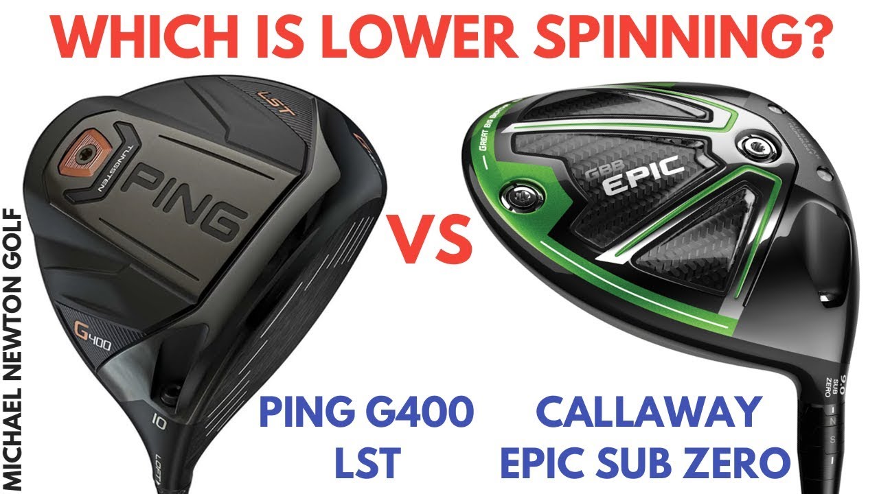 Драйвер Ping G400 LST против драйвера Callaway Epic Sub Zero лицом к лицу