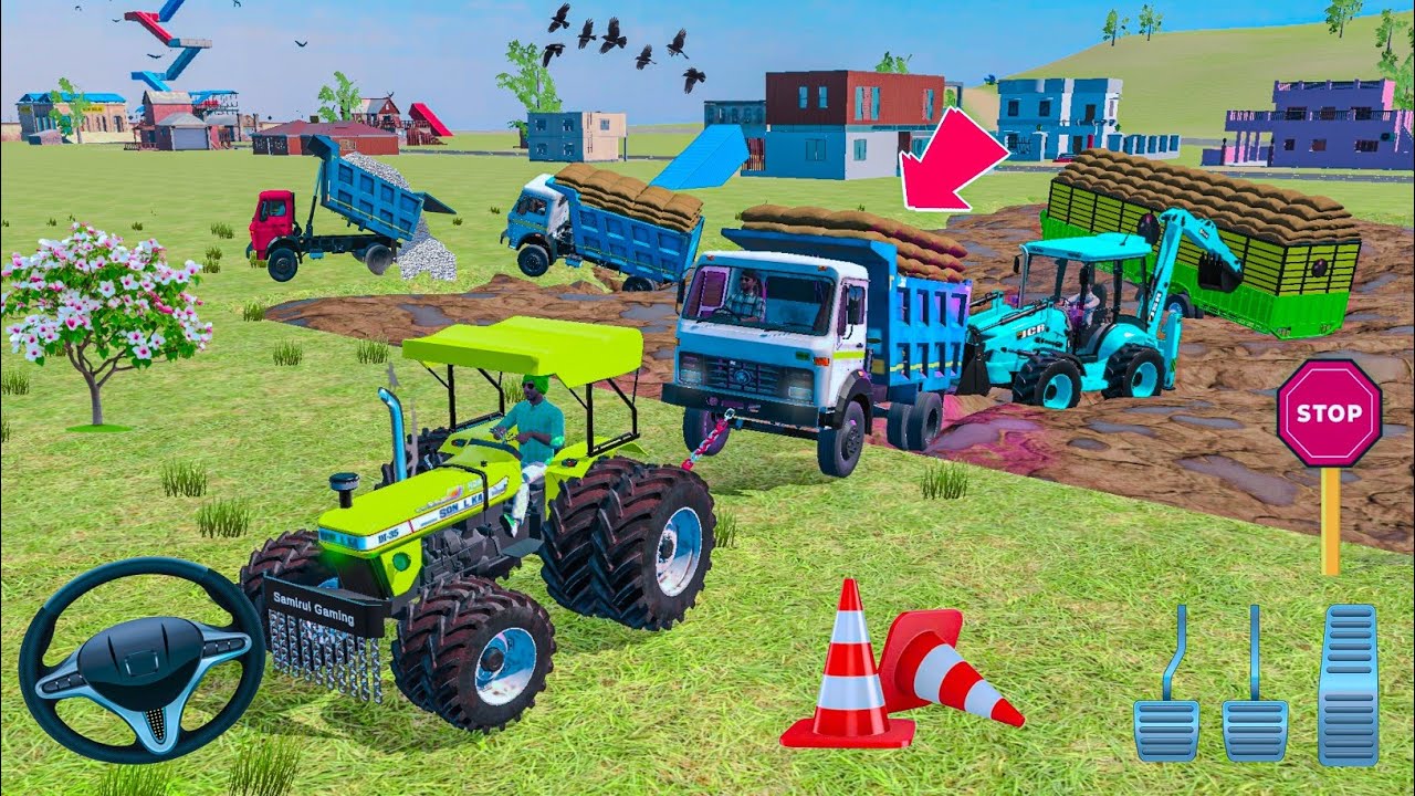 🛟 Dumper Recovery Mission 🚜⚙️ | JCB Se Kheench Ke Nikala! 🔥i