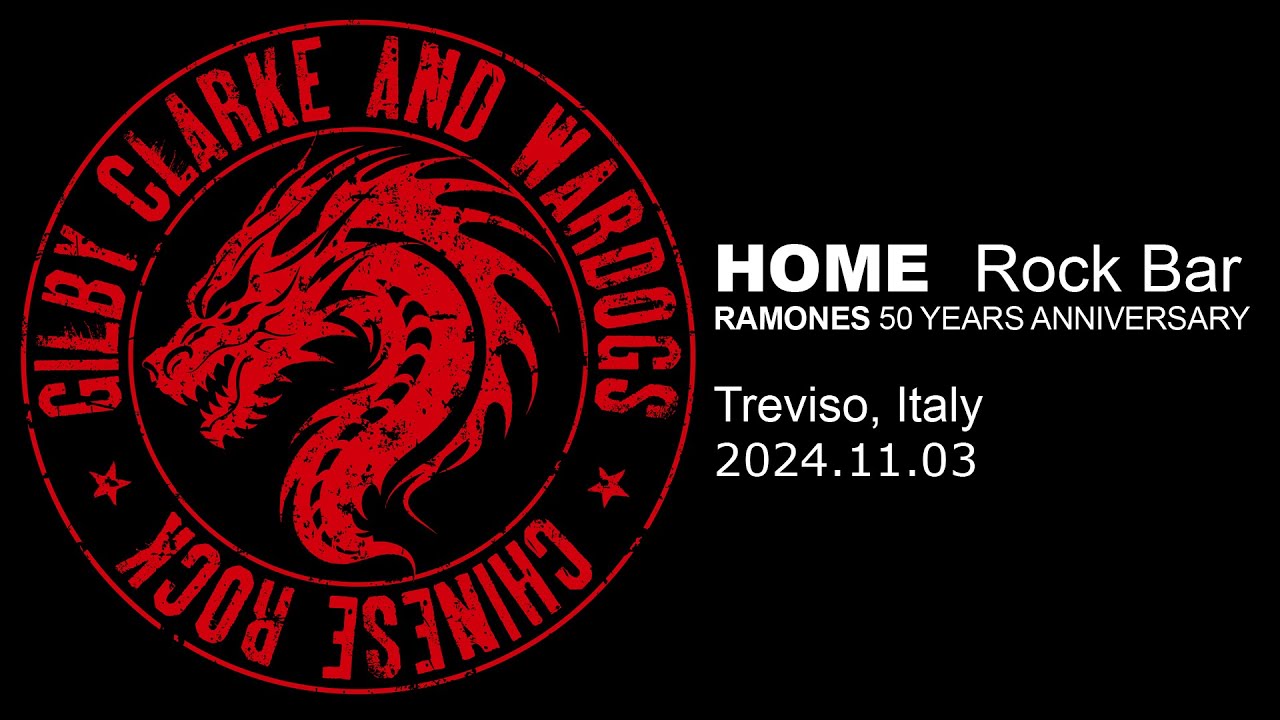 GILBY CLARKE and Wardogs - Chinese Rock - Home Rock Club, Treviso - Italy - 03_11_2024