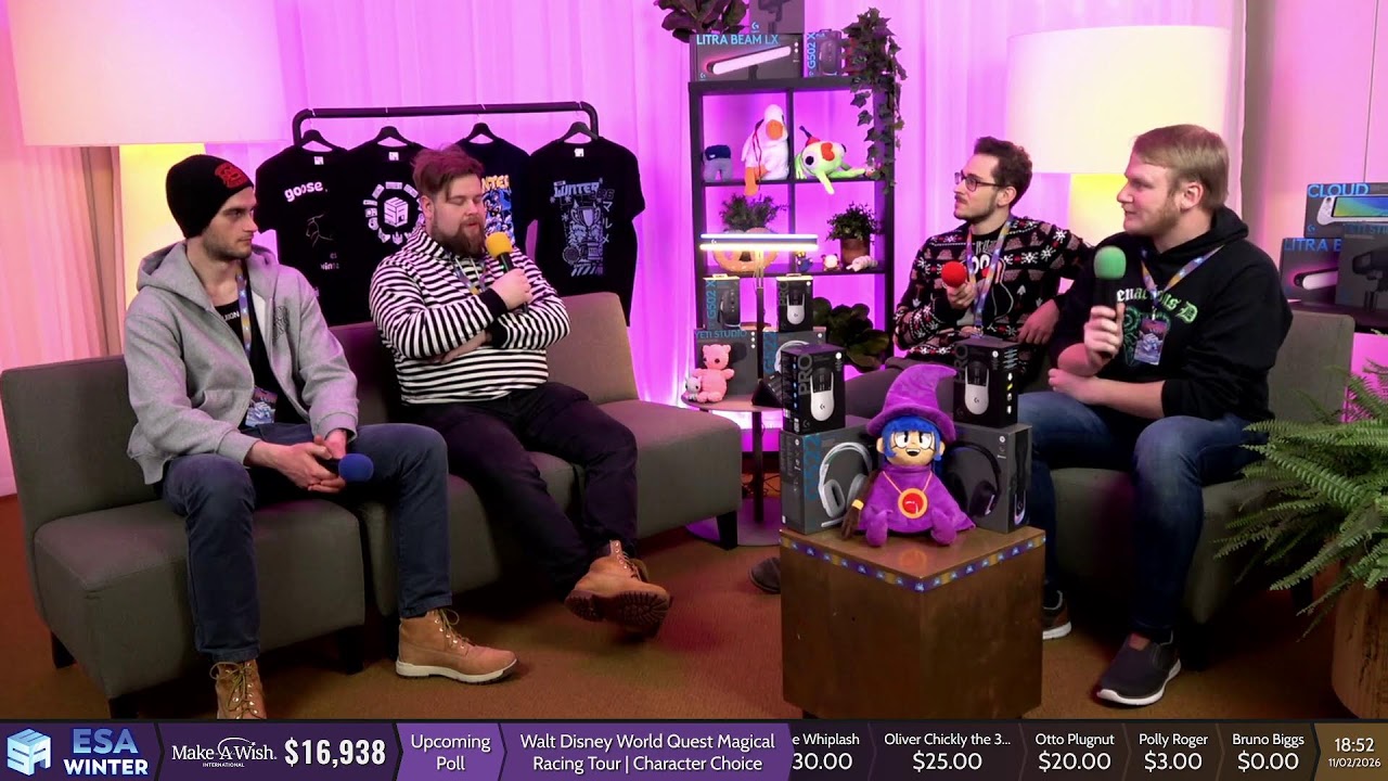 🔴 ESA Winter 2026 in aid of Make-A-Wish International