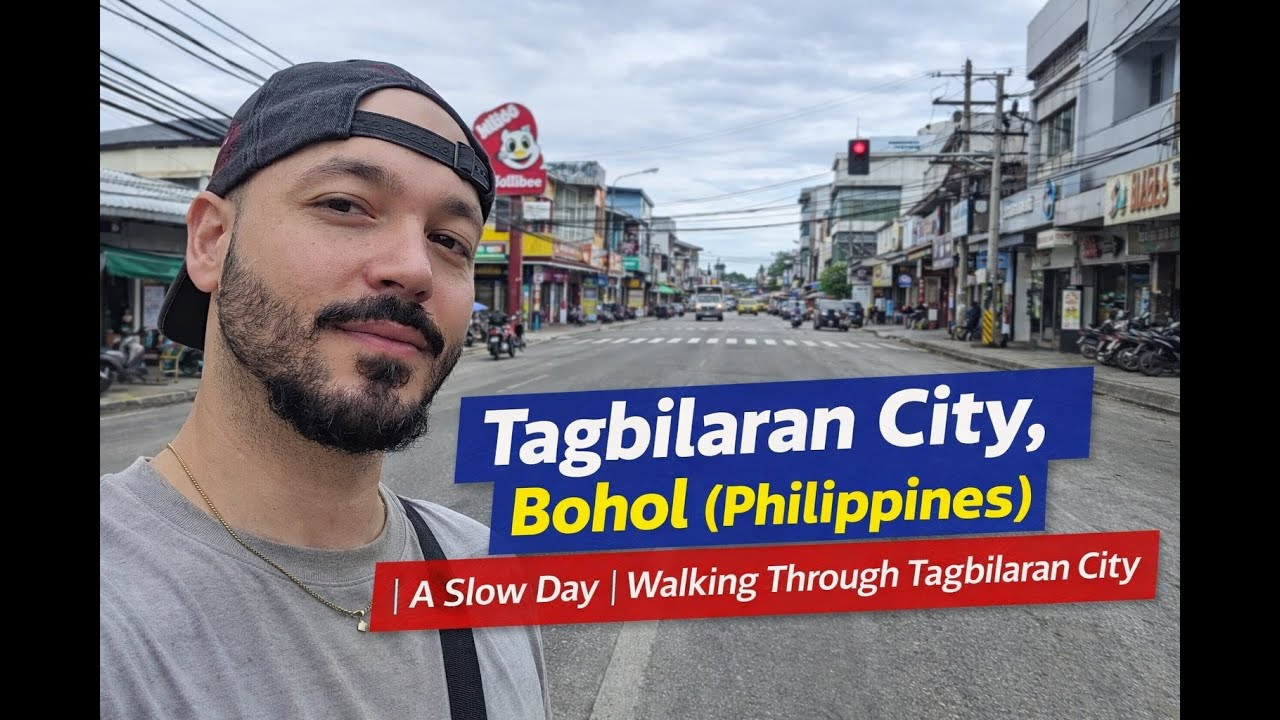 Tagbilaran City, Bohol (Philippines) | A slow Day | Walking Through Tagbilaran City