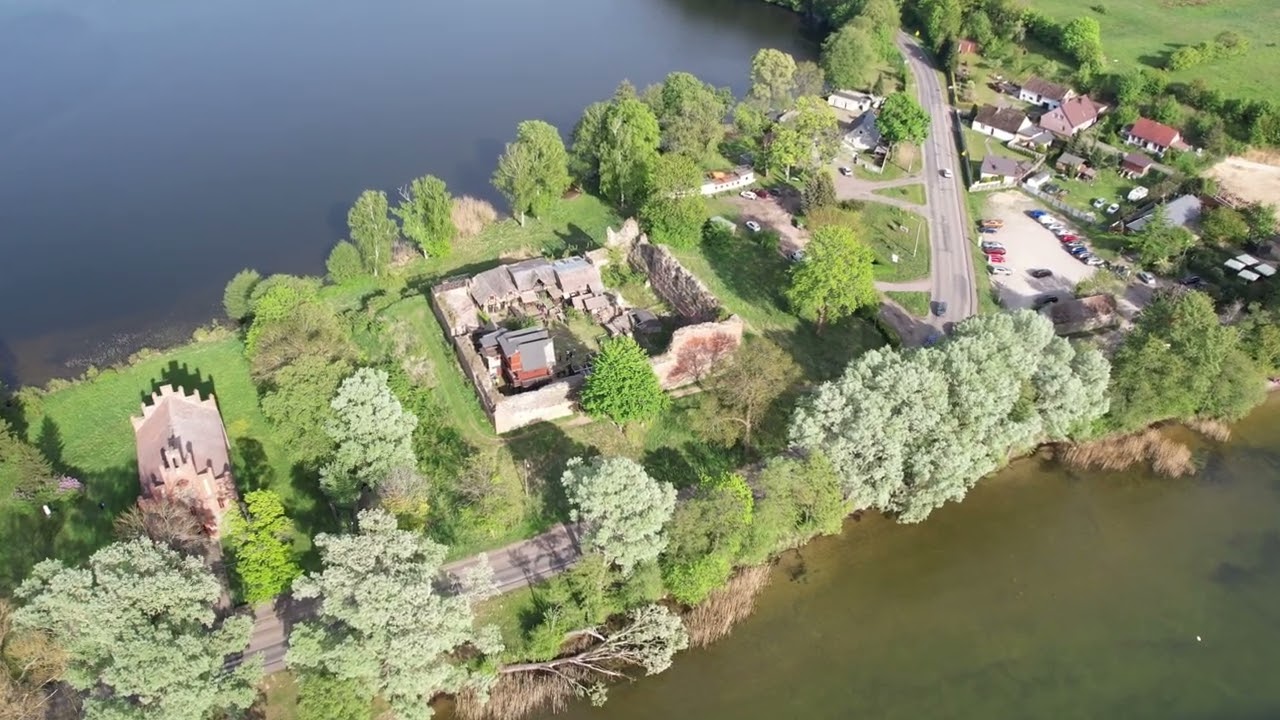 Stare Drawsko, między jeziorami Żerdno i Drawsko