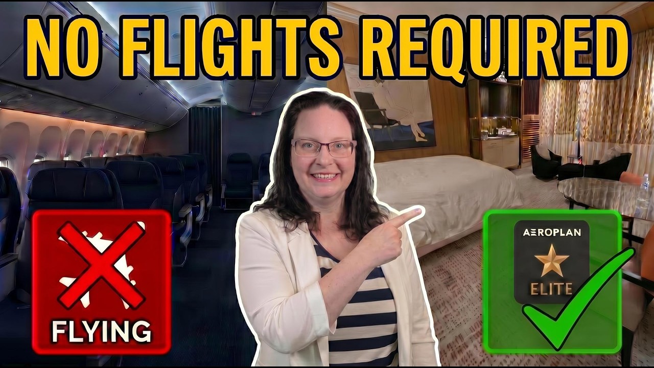 The Little Known Hack to Reach Aeroplan Elite Status Faster - No Flights Required!