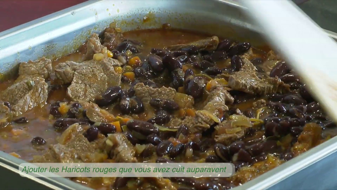 L'&eacute;minc&eacute; de boeuf fa&ccedil;on chili - Les recettes restauration collective