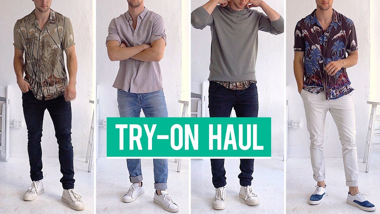 All Saints Try-On Haul | Men's Sale Shopping | Outfit Inspiration