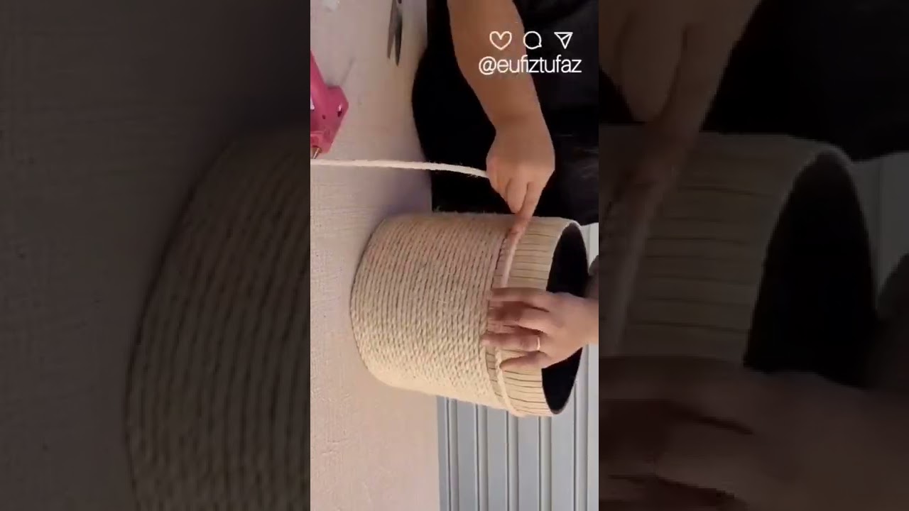 DO LIXO AO LUXO, TRANSFORMANDO UMA BARRICA DE PAPELÃO