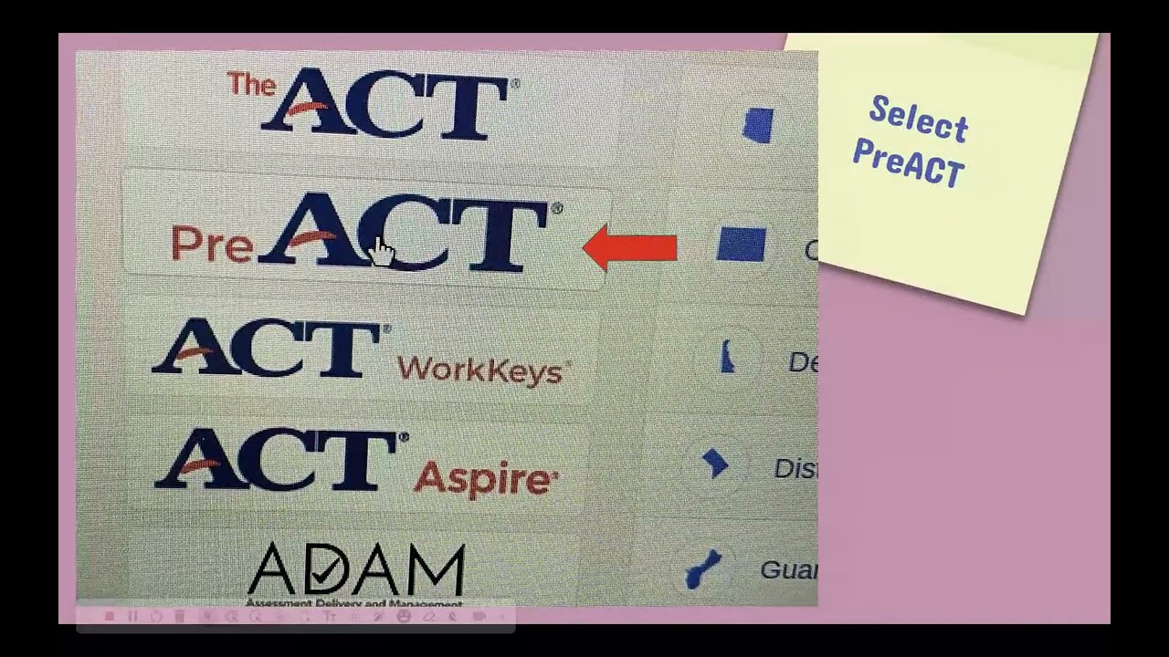 Fall 2025 Test Prep for PreACT