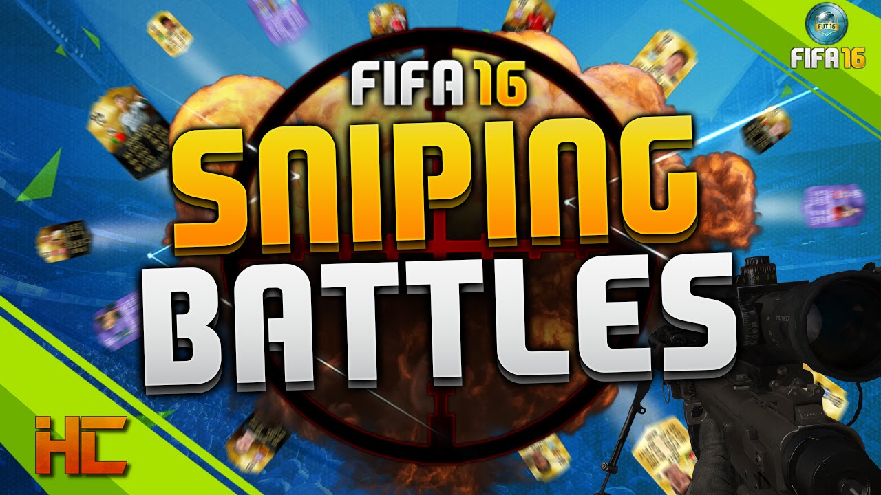 FIFA 16 | SNIPING BATTLES - VS THECRUSHERZ (FUT 16 SNIPING CHALLENGE SERIES)