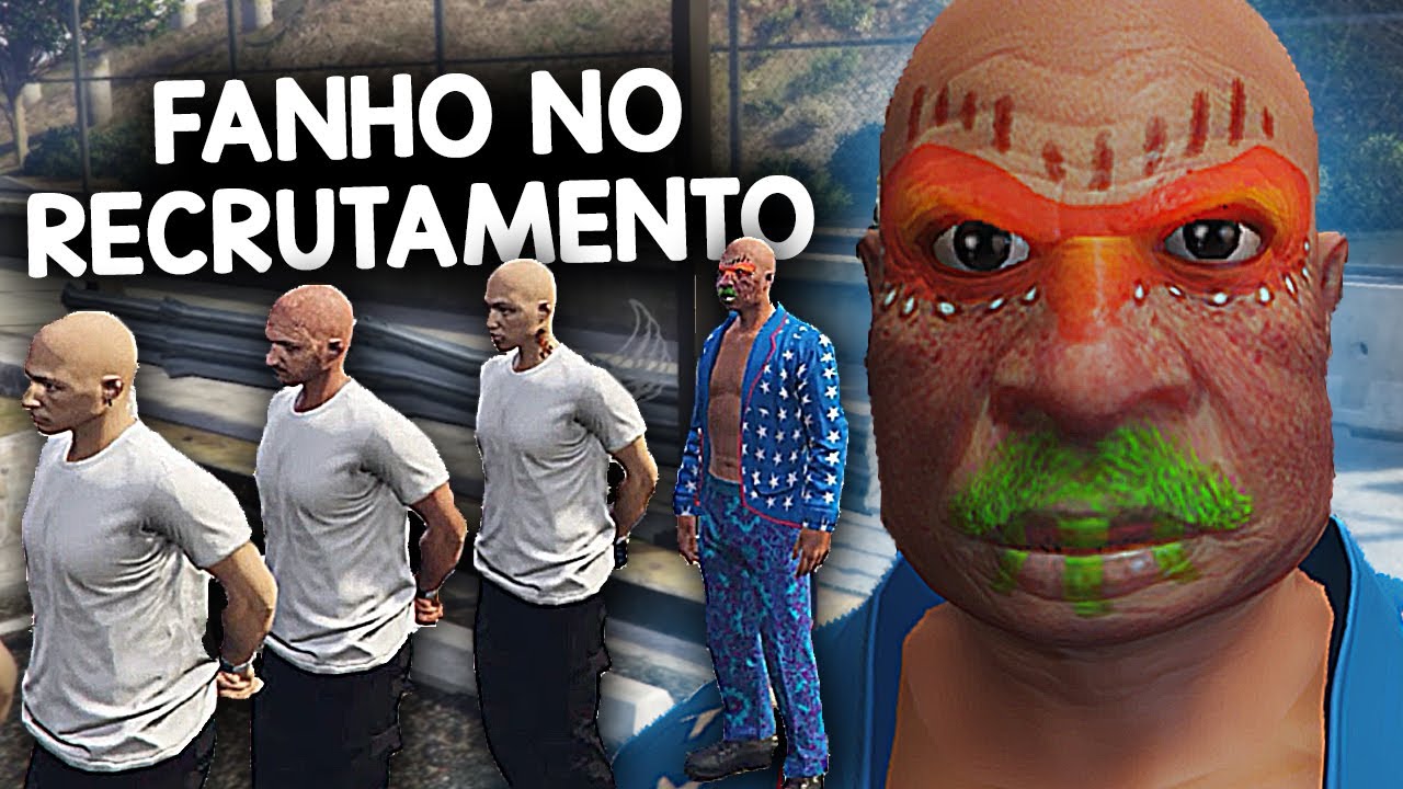 Fanho INVADIU o RECRUTAMENTO da POLICIA no ANTI RP KKKKKKK